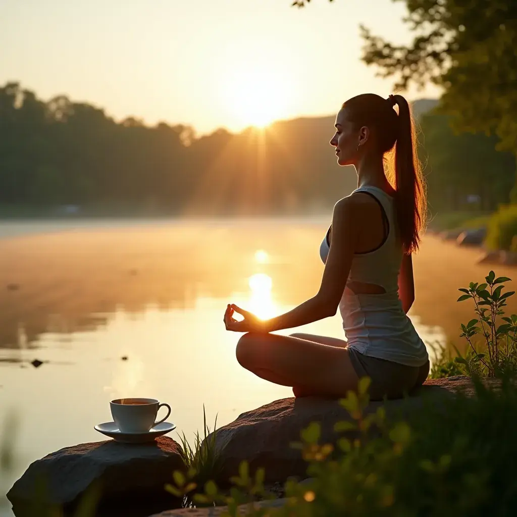 Szárított gyógynövények, mint például a galagonya és a citromfű, a teakeverékben.
