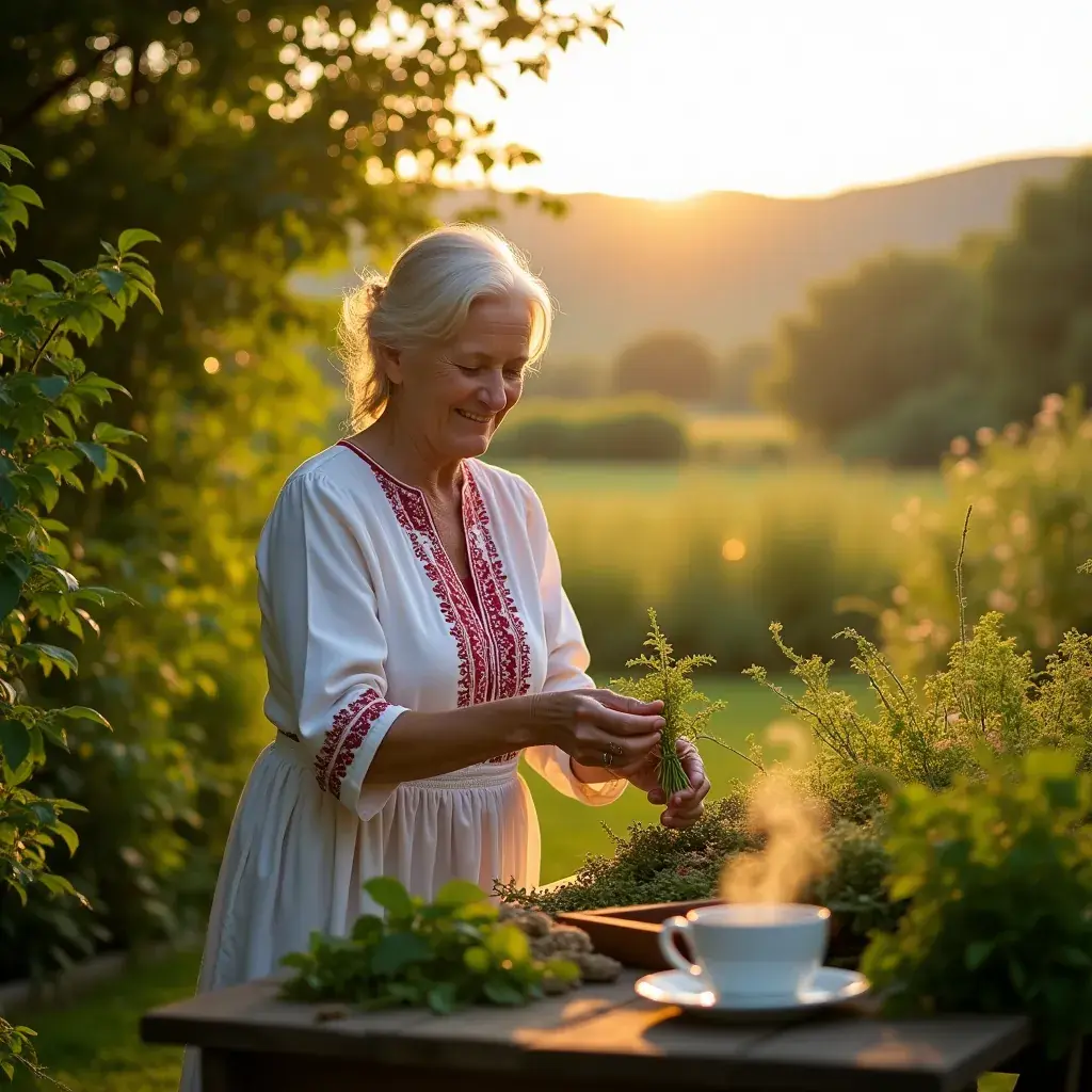 Vérkeringést támogató természetes összetevők képe, például gyömbér és fokhagyma.